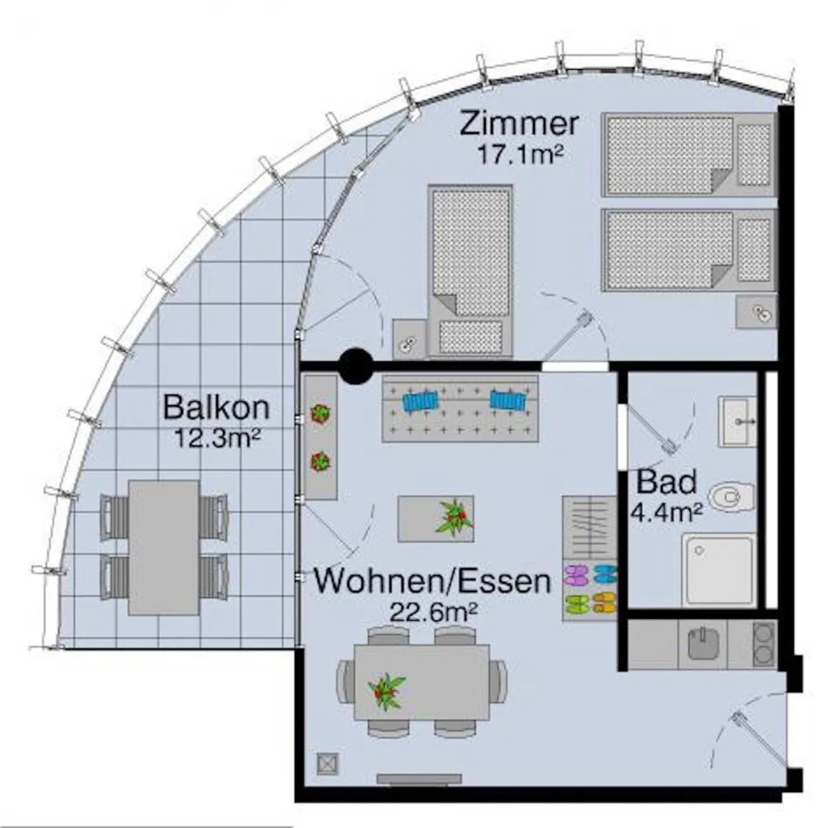 Image 4 of HITrental Allmend Comfort Apartments